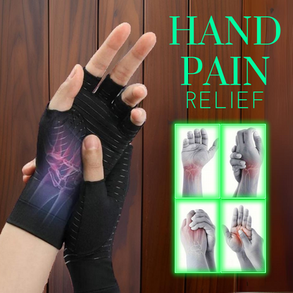 Copper Therapy Gloves for Hand Pains